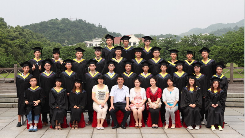 建工学院2014届校友毕业合影