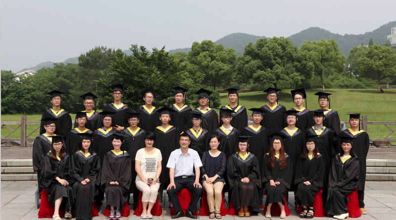 建工学院2014届校友毕业合影